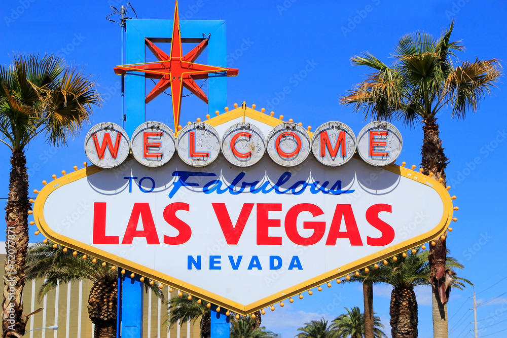 Welcome to Fabulous Las Vegas sign, Nevada